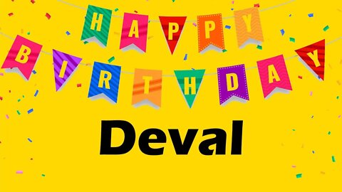Happy Birthday to Deval - Birthday Wish From Birthday Bash