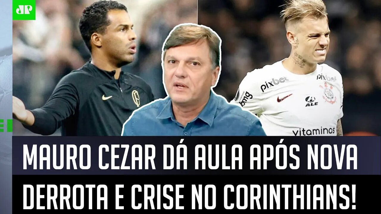 "COMO SERÁ que está o AMBIENTE no Corinthians? SÓ SE FALAVA do VP, gente!" Mauro Cezar DÁ AULA