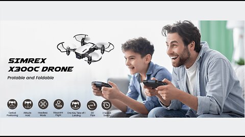 X300C Drone with Camera 720P HD FPV