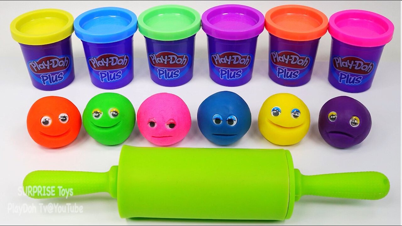 Making Ice Creams With Play Doh Learn Colors PJ Masks LOL Shopkins Kinder Surprise Eggs Toys