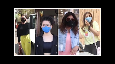 Seema Khan, Shilpa shetty, Sanya Malhotra & Nupur Sanon spotted across in the city | SpotboyE