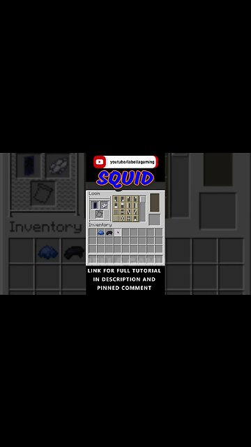 Squid Banner | Minecraft