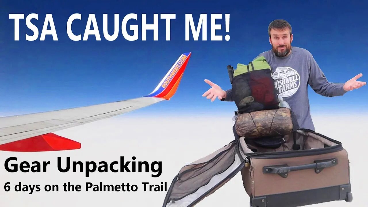 How I Fly With Backpacking Gear - What Was in My Pack?