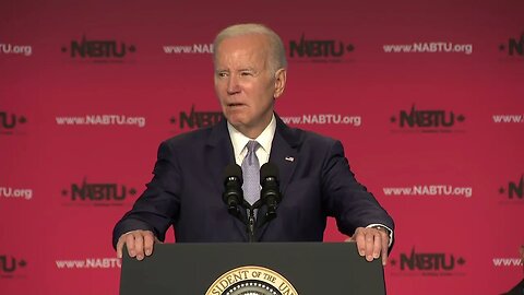 Joe Biden Vs. Teleprompter: "They Treat These Folks, They Treat These Folks..."