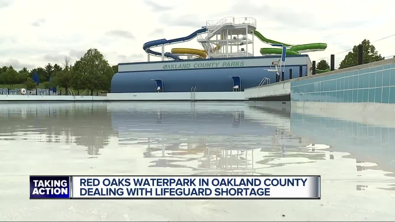 There is a critical need for lifeguards at a waterpark in Madison Heights