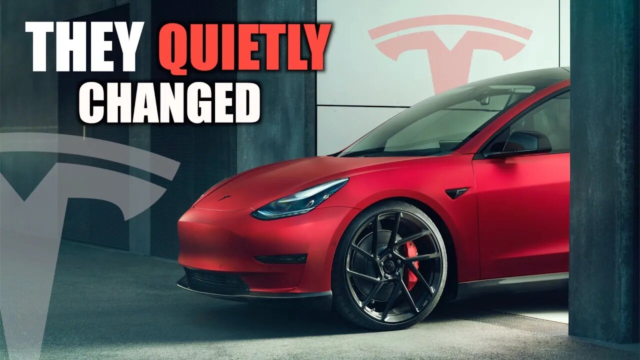 Tesla Quietly Changed Everything You Know About Model 3 and Y