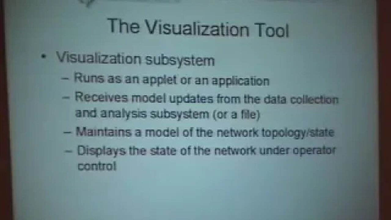 Real Time Visualization of IP over Connection Oriented WANs