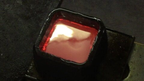 20 Oz. Silver Chunk: Poured & Extracted Just Right!