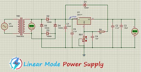 How to make a Linear Mode Regulated Power Supply