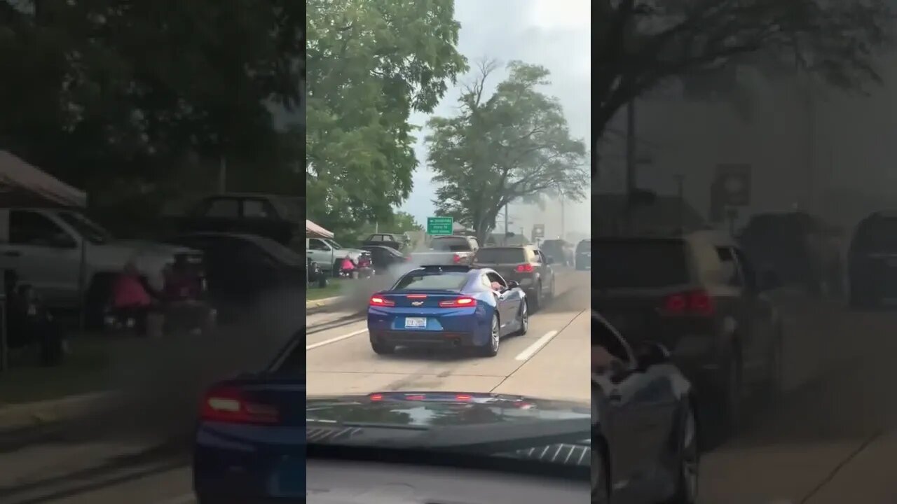 5.9 Cummins Burnout at Woodward Cruise