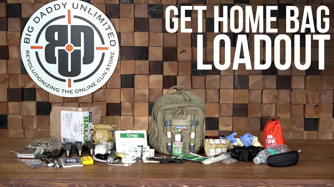 Get Home Bag Loadout With Bill Quirk