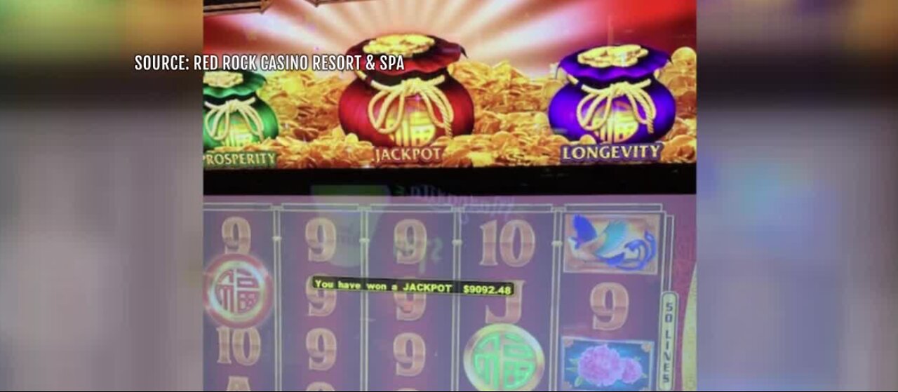 Jackpot hit at Red Rock Casino