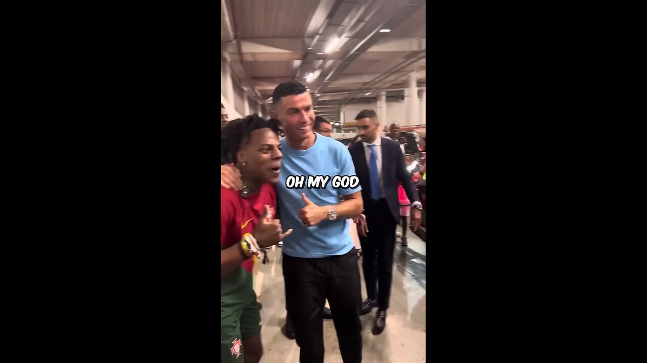 when speed meets with Ronaldo awesome moments very happy moment when speed meets Cristiano Ronaldo