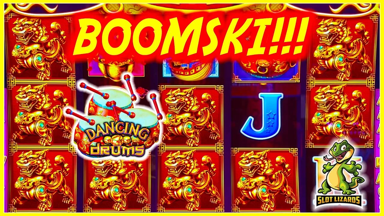 1ST TIME EVER SEEN!!! BOOMSKI! WE NEED YOU! Dancing Drums Slot QUEST FOR 20K SUBS!