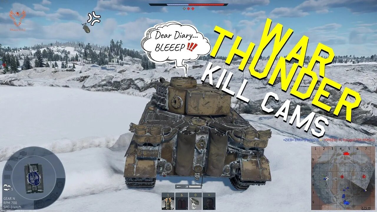 War Thunder Kill Cams!