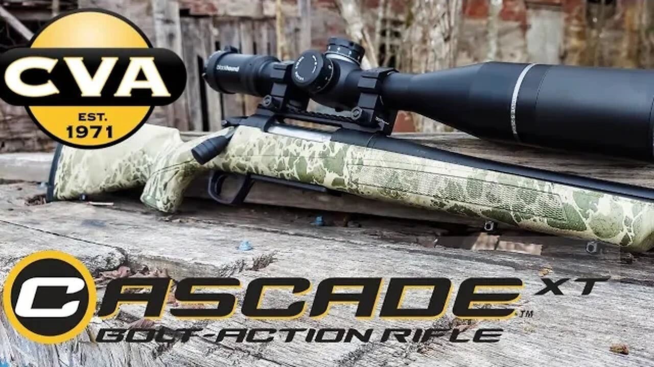 CVA Cascade XT - First Shots and Sighting In