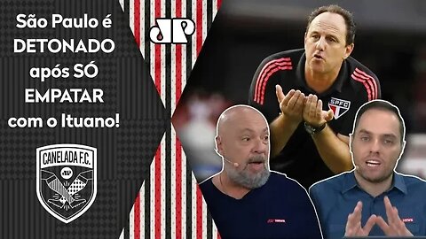 "QUE PAPELÃO! O São Paulo do Rogério Ceni NÃO..." SPFC é DETONADO após 0 a 0 com Ituano!