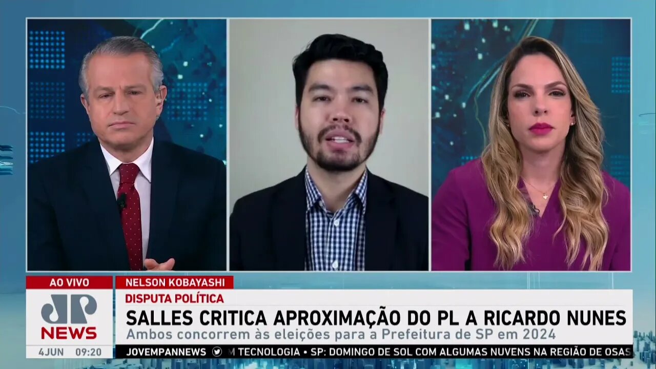 Salles critica possível apoio do PL a Ricardo Nunes nas eleições municipais de 2024