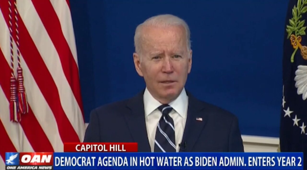 Democrat Agenda in Hot Water as Biden Admin. Enters Second Year