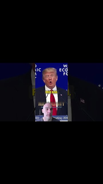 Donald Trump Shocks World Leaders at Davos #shorts