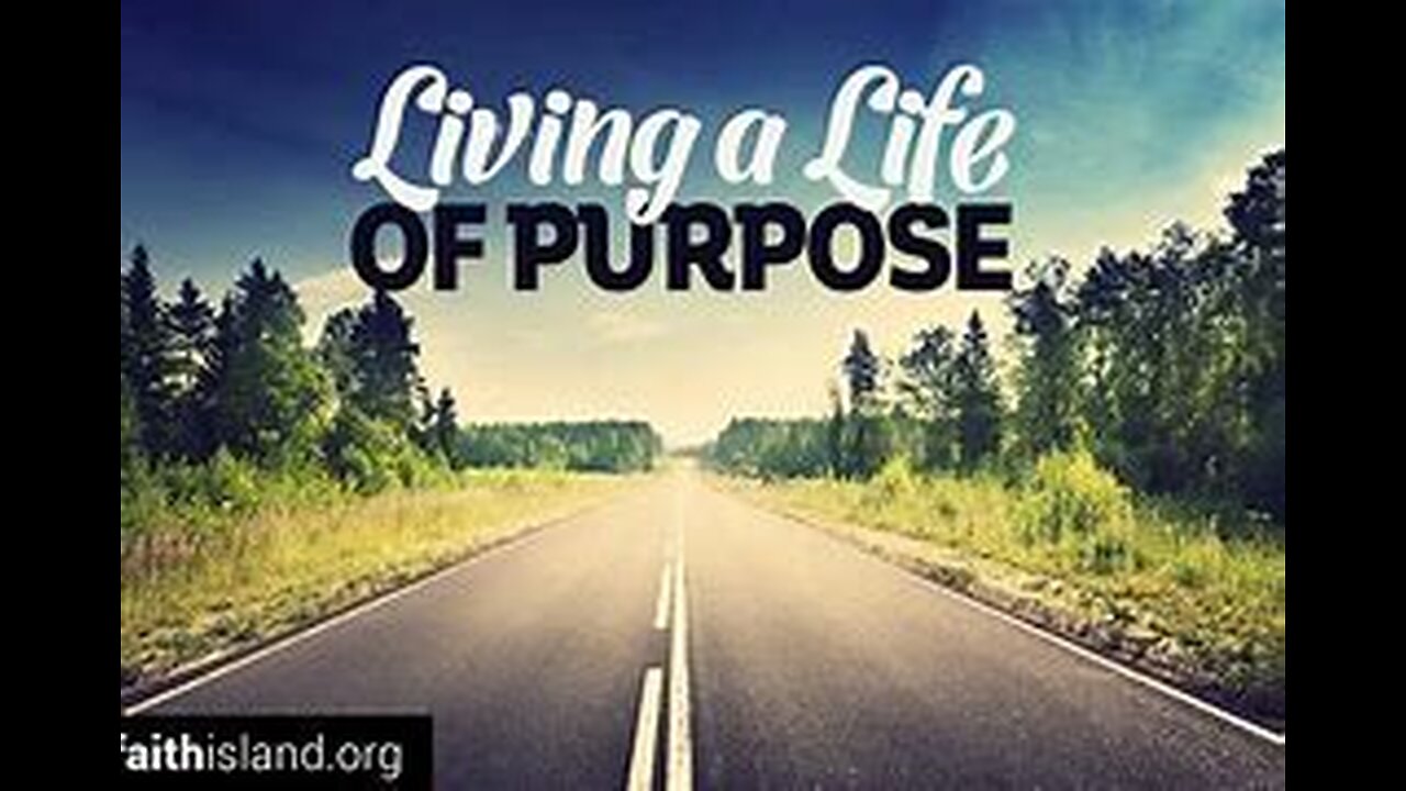 A Message to the Saints - Living A Life Of Purpose