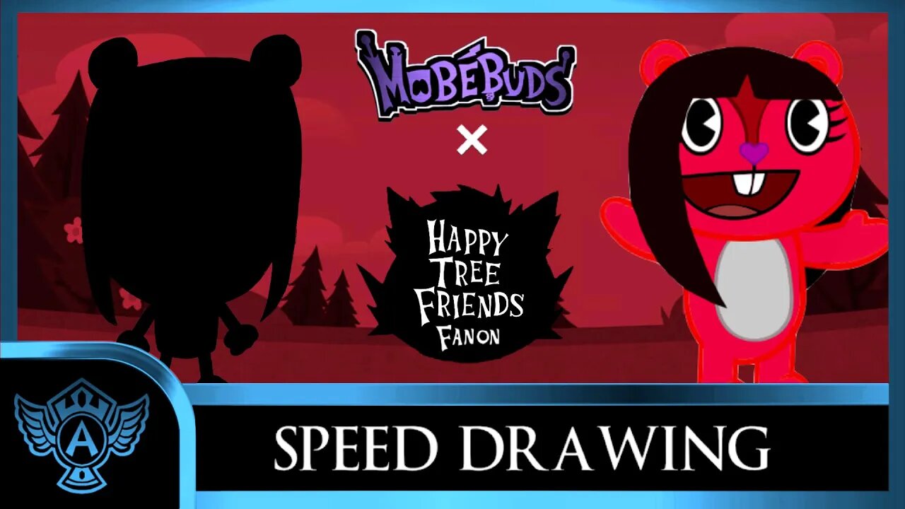 Speed Drawing: Happy Tree Friends Fanon - Ashley | Mobebuds Style