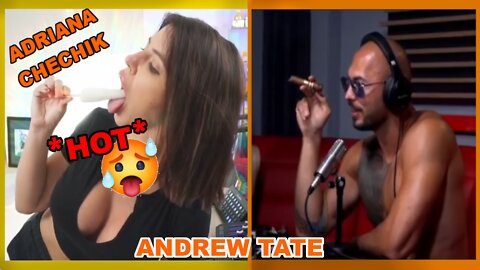 Andrew Tate Talks With Adriana Chechik *PornStar*