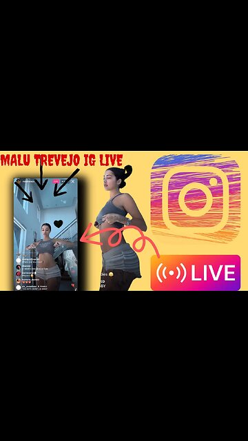 MALU TREVEJO IG LIVE: Malu Vibing To Music And Shows Off Her Belly Dancing Hip Skill (15/04/23)