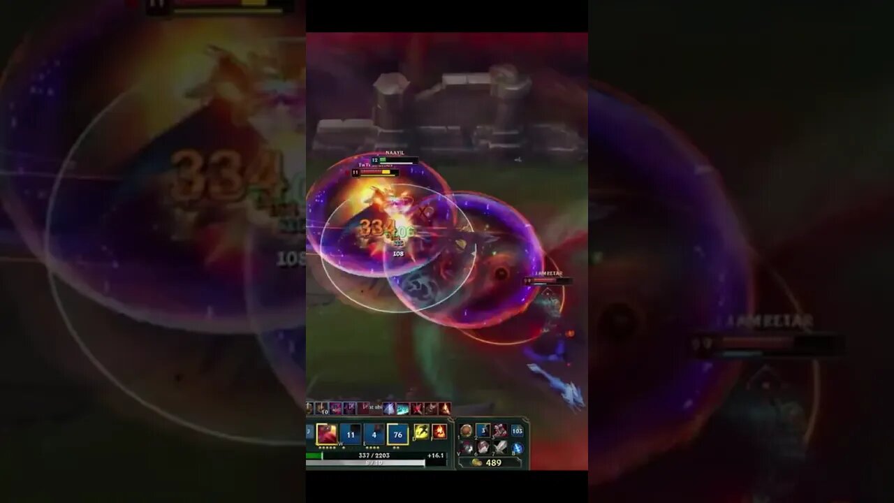 Aatrox DMG -naayil - League of Legends #shorts