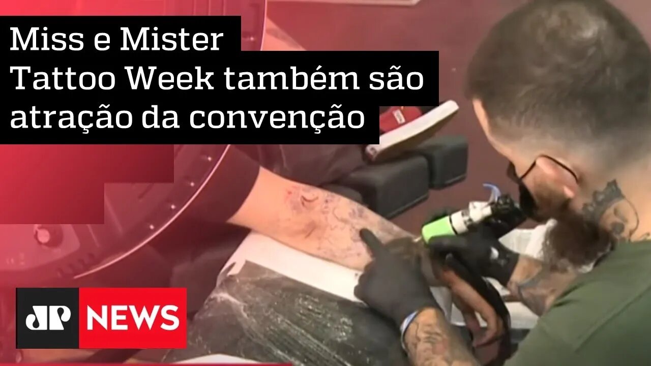 Tattoo Week acontece em SP com expectativa da produção de 200 mil tatuagens