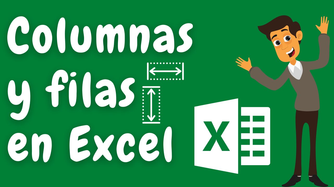 Cómo cambiar el tamaño de columnas y filas en Excel/Curso de Excel básico 2021/ Capítulo 2