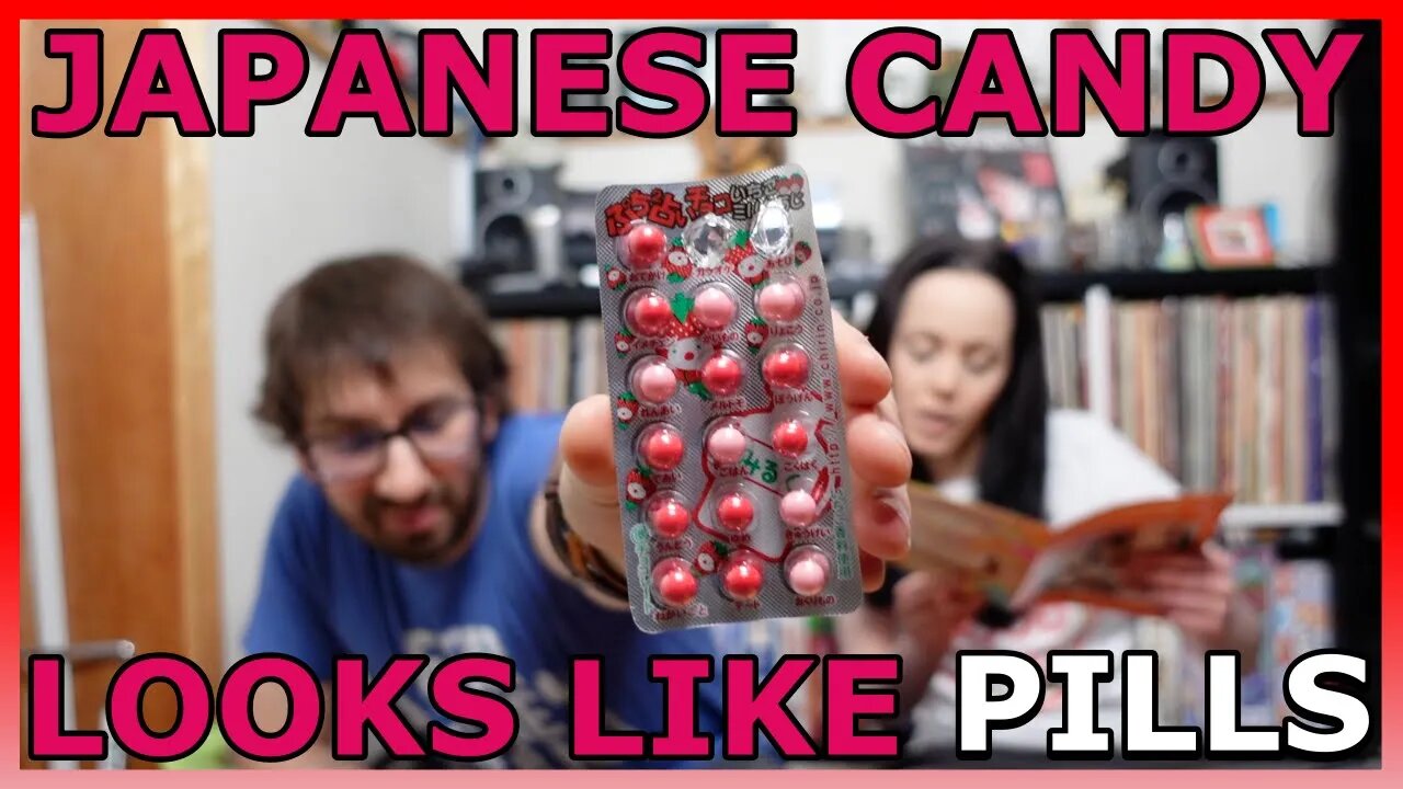 AMERICANS REACT TO JAPANESE CANDY - MINI STRAWBERRY MILK CHOCO BALLS