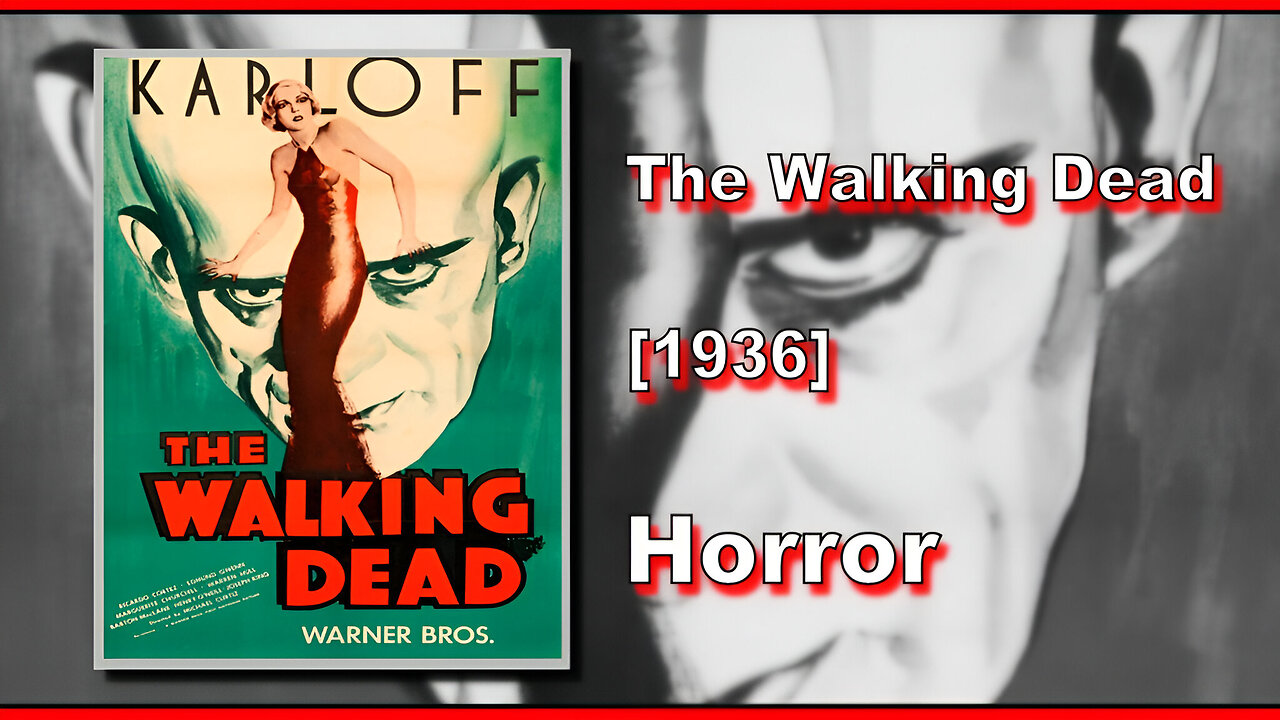 The Walking Dead (1936) | HORROR | FULL MOVIE