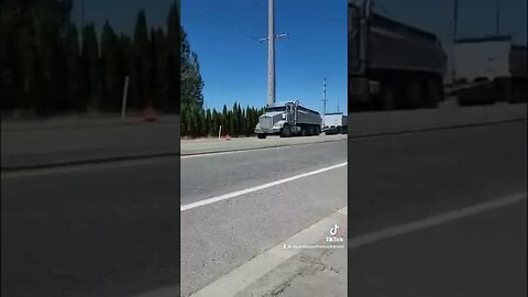Out here hauling loads.