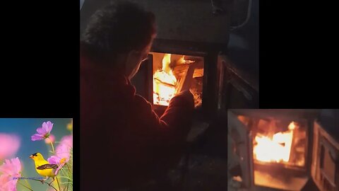 Wood Stove How To with a revers video