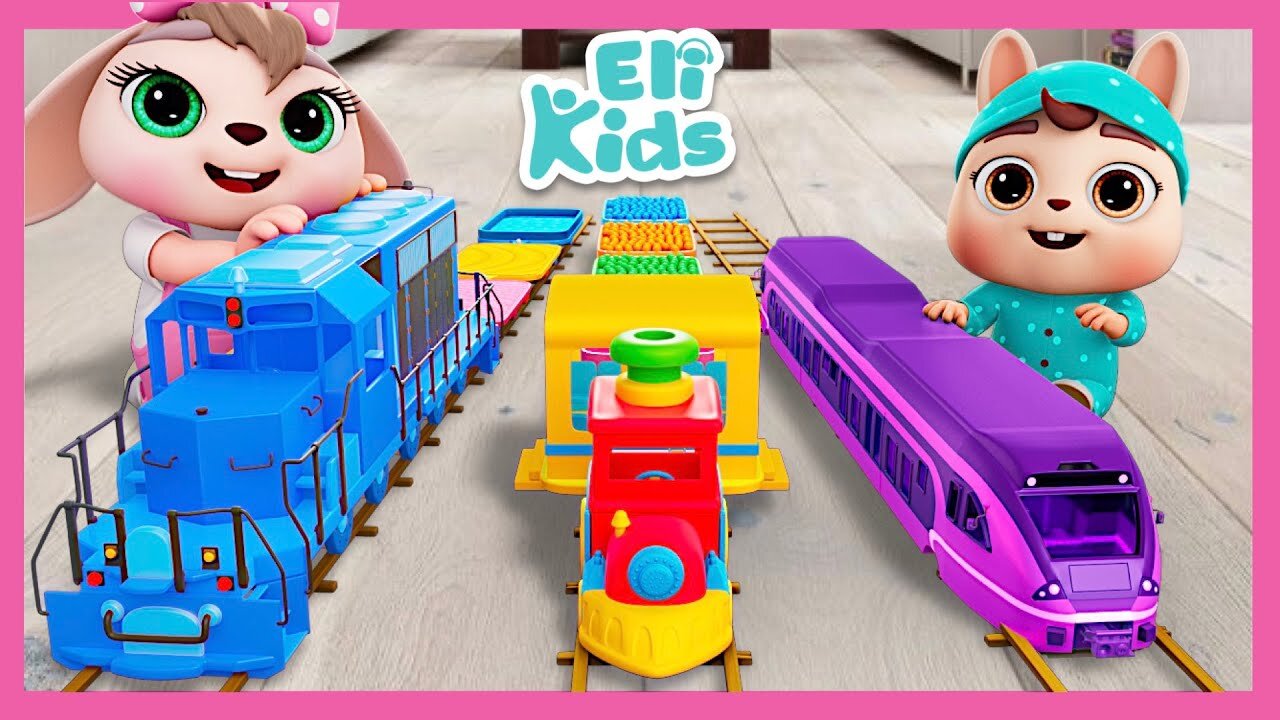 Toy Train Fun | Eli Kids Songs & Nursery Rhymes