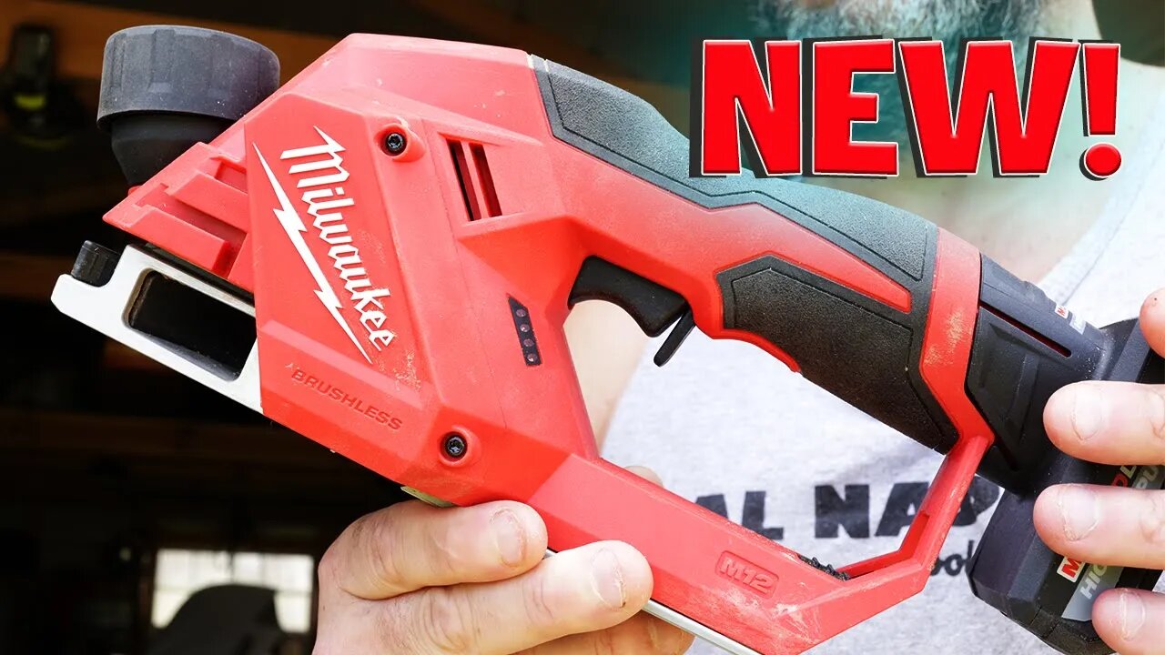 I tested Milwaukee Tool's New M12 Cordless Wood Planer