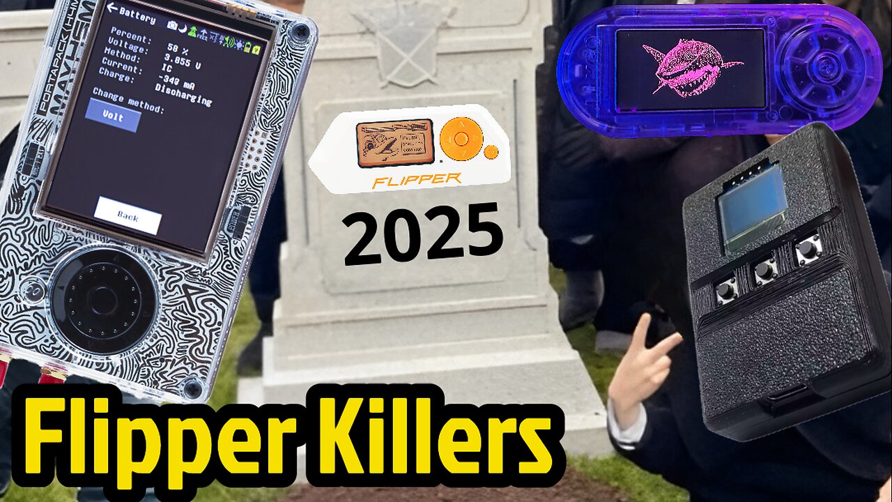 Flipper Zero Killers in 2025: The Rise of BLEShark Nano, T Enabled, and H4M Portapack!