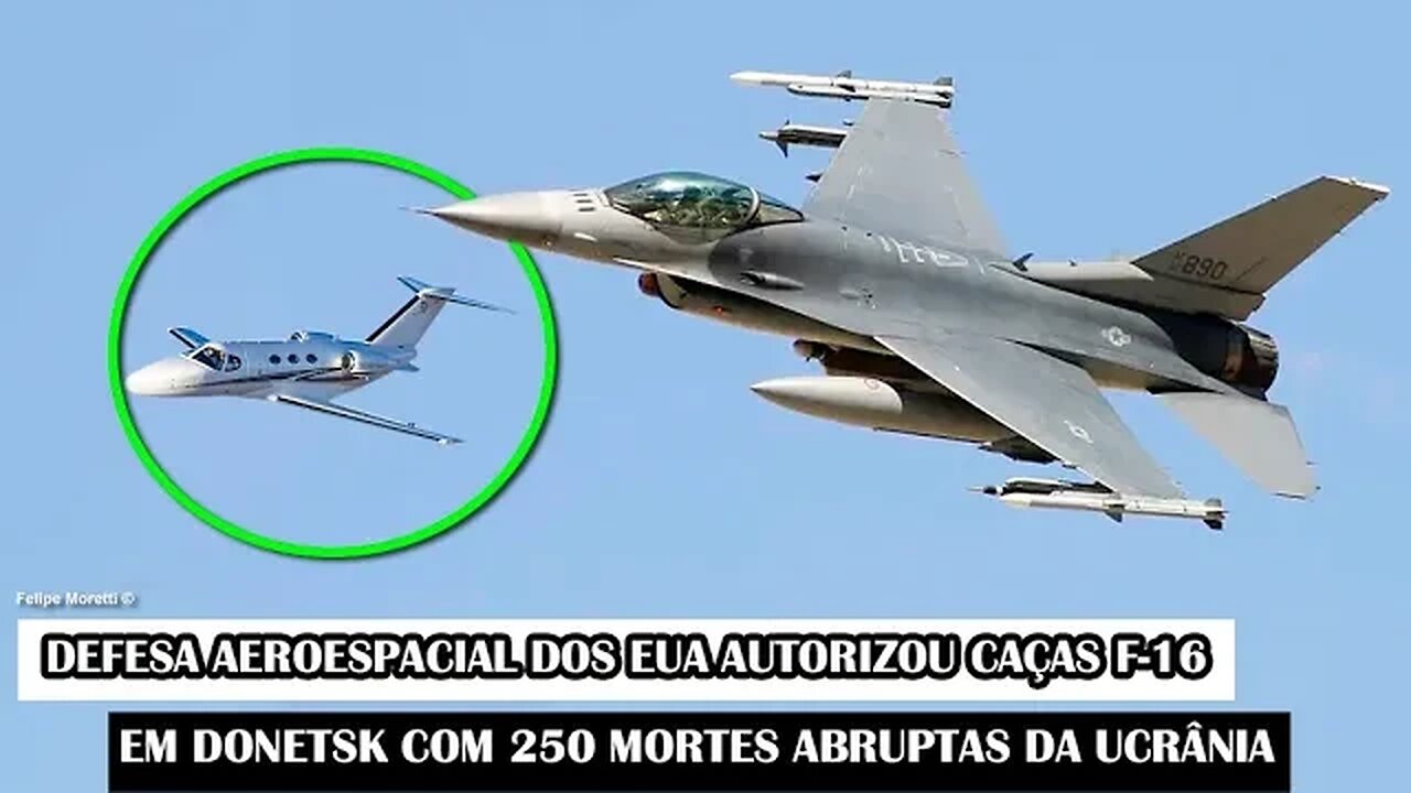 Defesa Aeroespacial Dos EUA Autorizou Caças F-16 Interceptarem Avião Cessna Que Caiu Na Virgínia