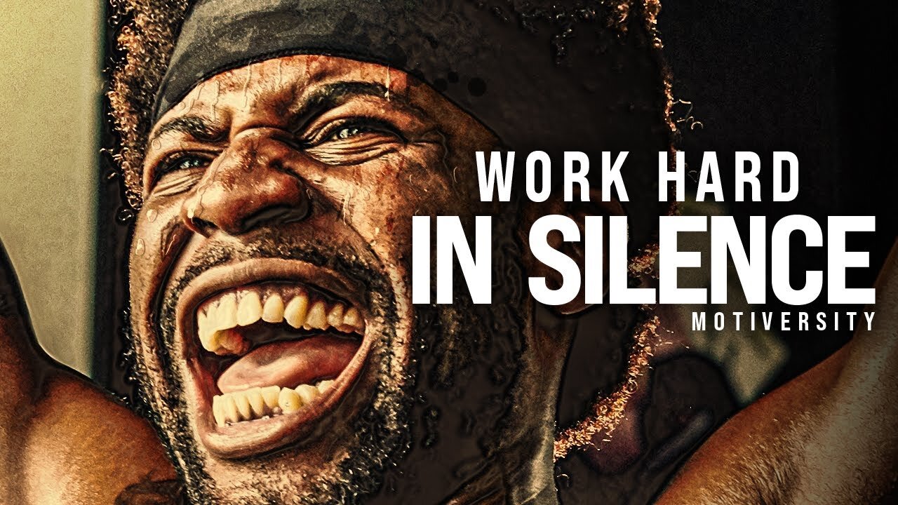 WORK HARD IN SILENCE, SHOCK THEM WITH YOUR SUCCESS -