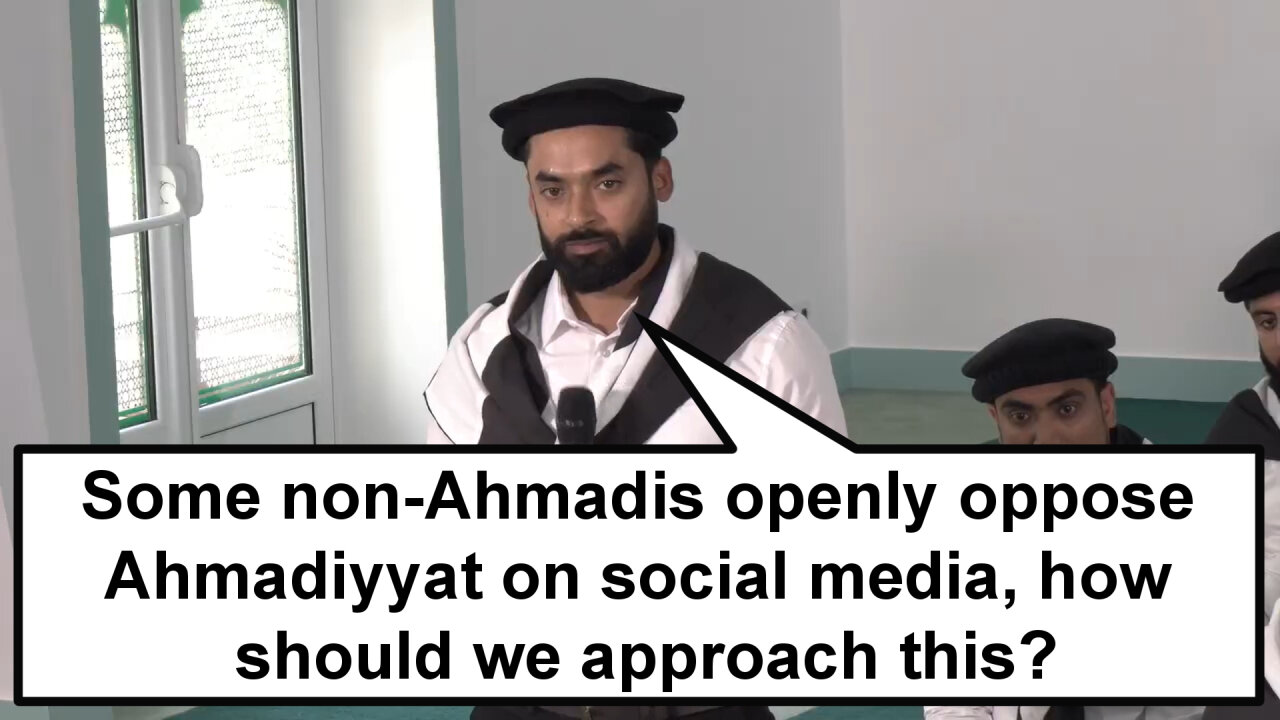 Some non-Ahmadis openly oppose Ahmadiyyat on social media, how should we approach this?