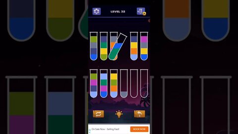 Water Sort Puzzle Level 32