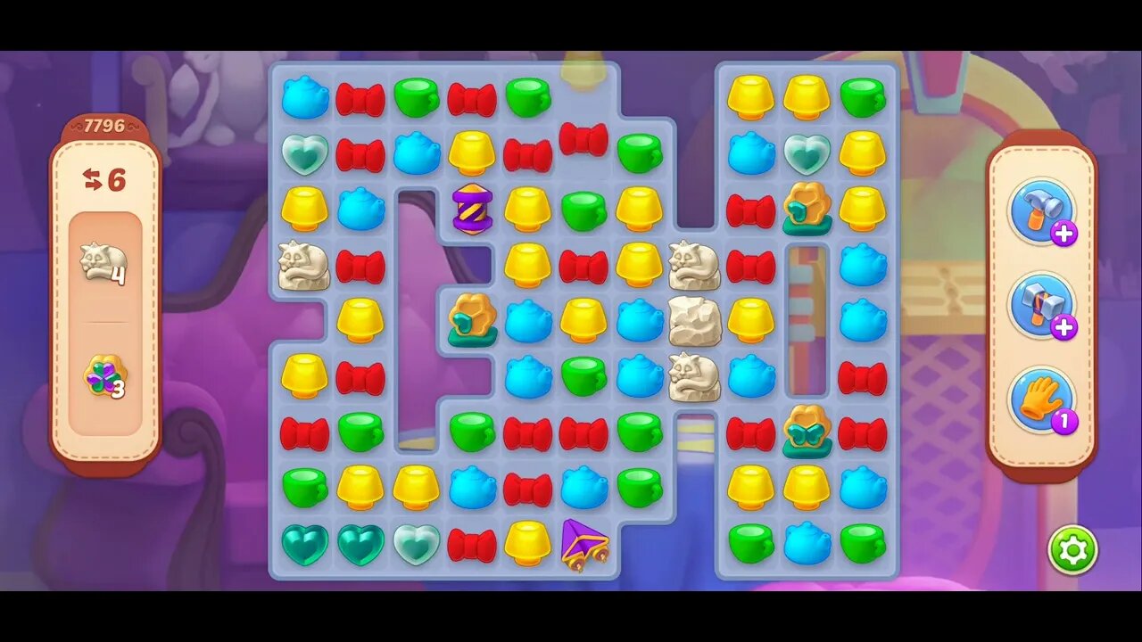 Playrix Homescapes Gameplay Walkthrough Level 7796