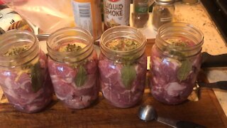 Canning carnitas using Instsnt Pot Max