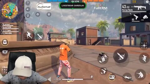 Live de Free Fire Valendo Gift Card