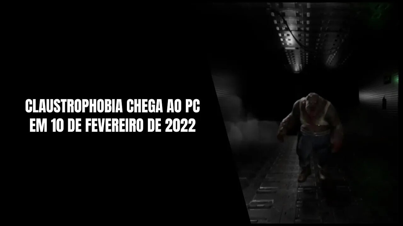 Claustrophobia Chega ao PC em 10 de Fevereiro de 2022 (Game de Terror em Desenvolvimento)