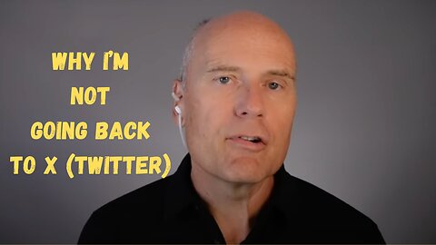 Stefan Molyneux on Returning to X (Twitter)