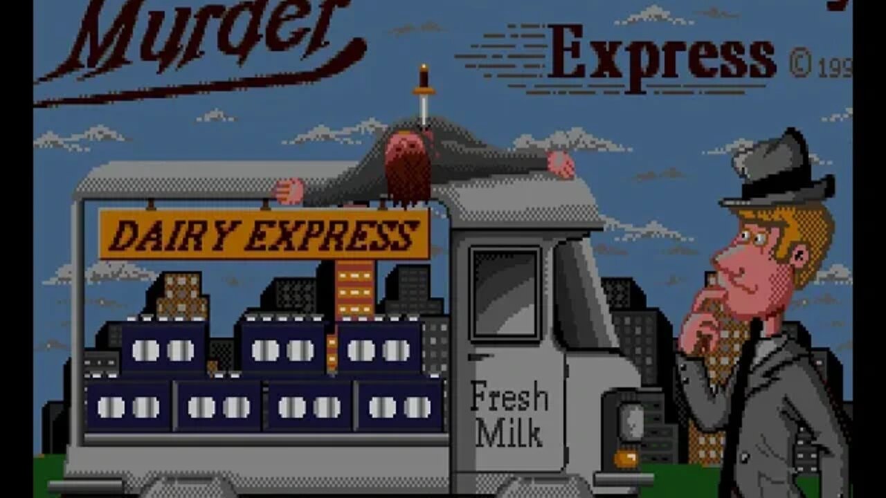 Atari ST Games - Murder on the Dairy Express