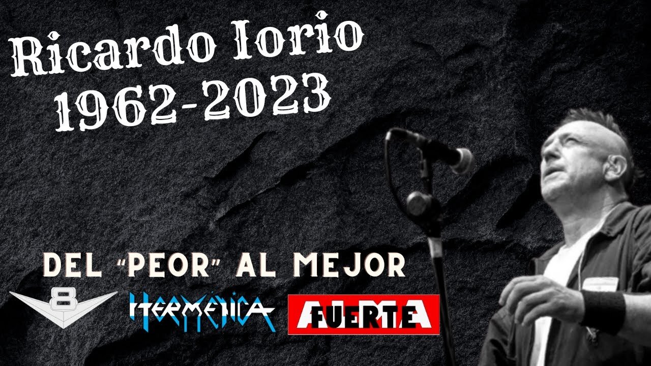 TOP Del PEOR al MEJOR disco 🎙️ Homenaje IORIO. El padre del heavy metal argentino