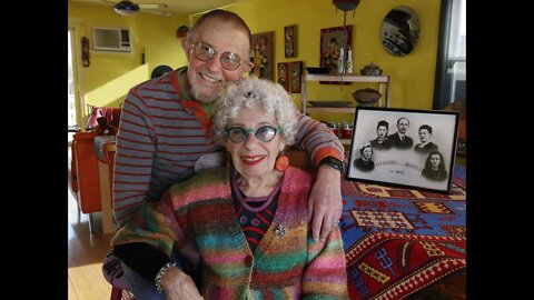 HOLOCAUST SURVIVORS JOAN AND MIGUEL MILICH SPEAKING ON THE HOLOCAUST, JEWISH ISSUES